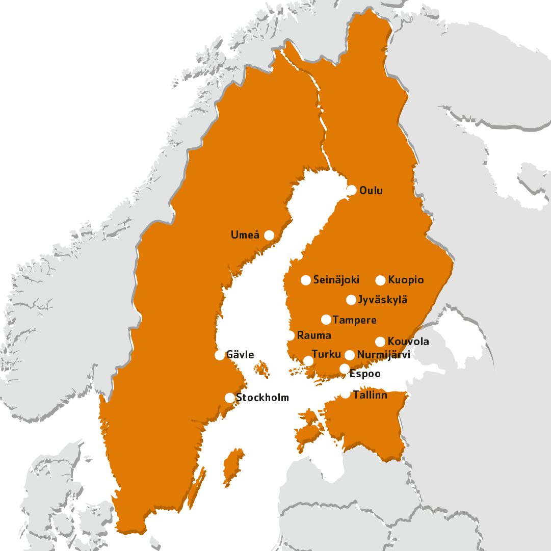 Telinekataja map