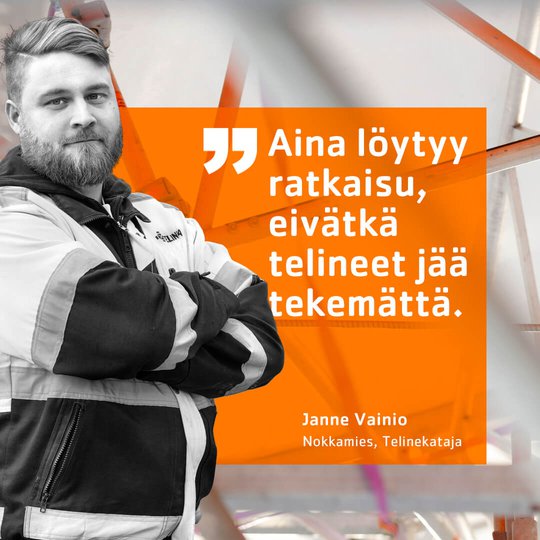 Telinekataja Janne Vainio