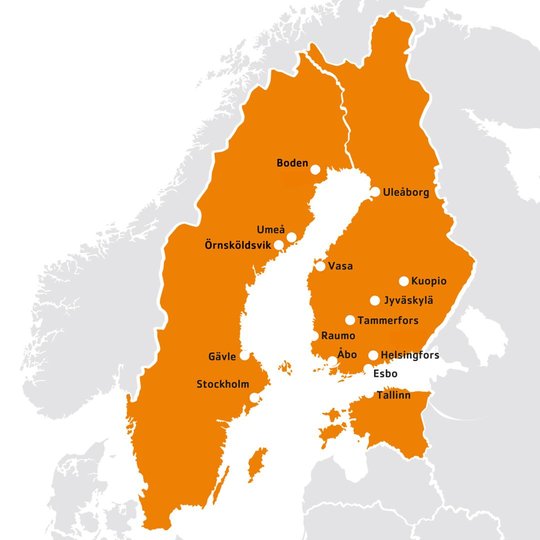 Telinekataja Svenskt familjeföretag, nordisk initiativtagare