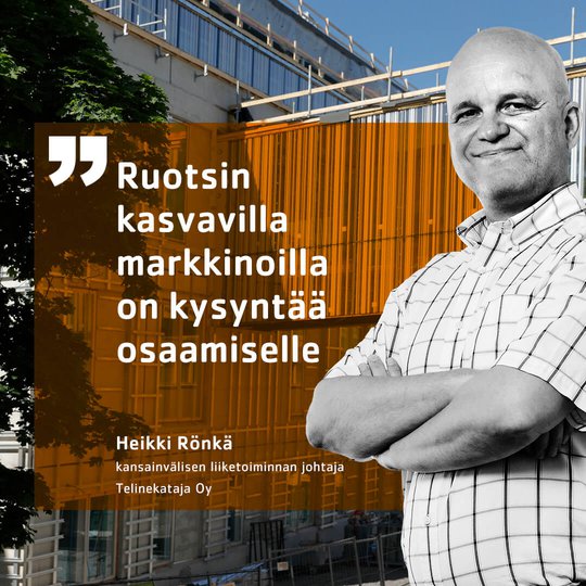 Telinekataja Heikki Rönkä