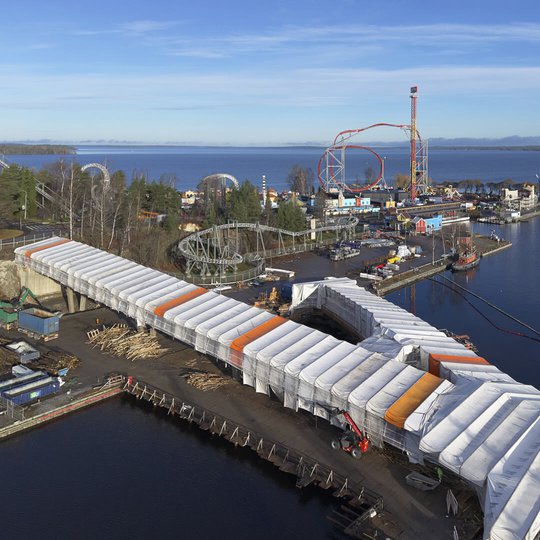 Telinekataja Särkänsilta Tampere