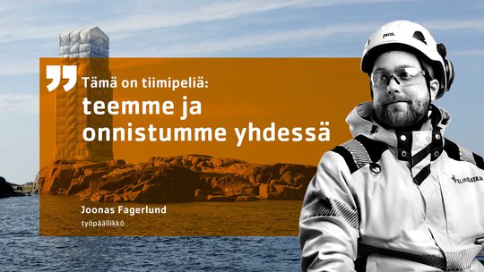 Joonas Fagerlundin urapolku: asentajasta työpäälliköksi